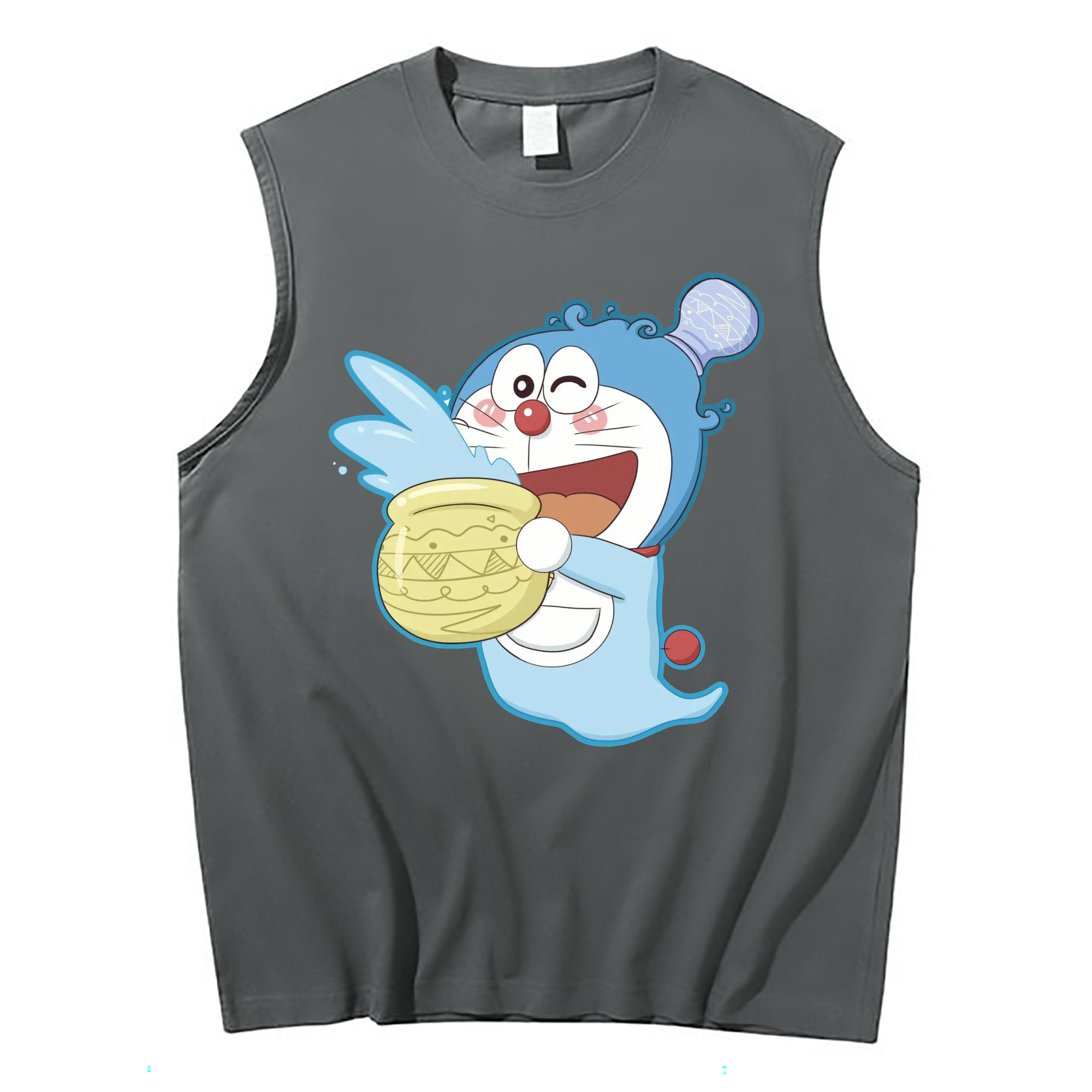（画像用） ドラえもん Doraemon コットン100％タンクトップ（フロントプリント）